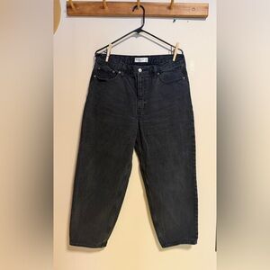 Abercrombie & Fitch Women's Black The Tapered Loose - 31S/12S